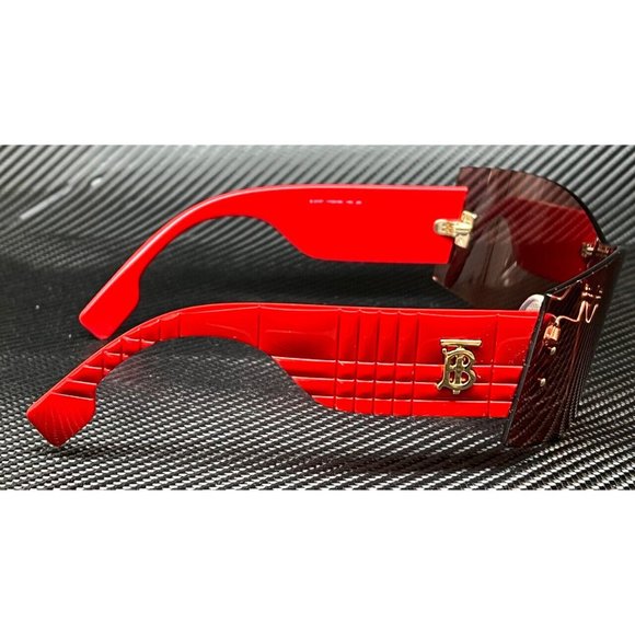 Burberry Bright Red Womens 75mm Sunglasses